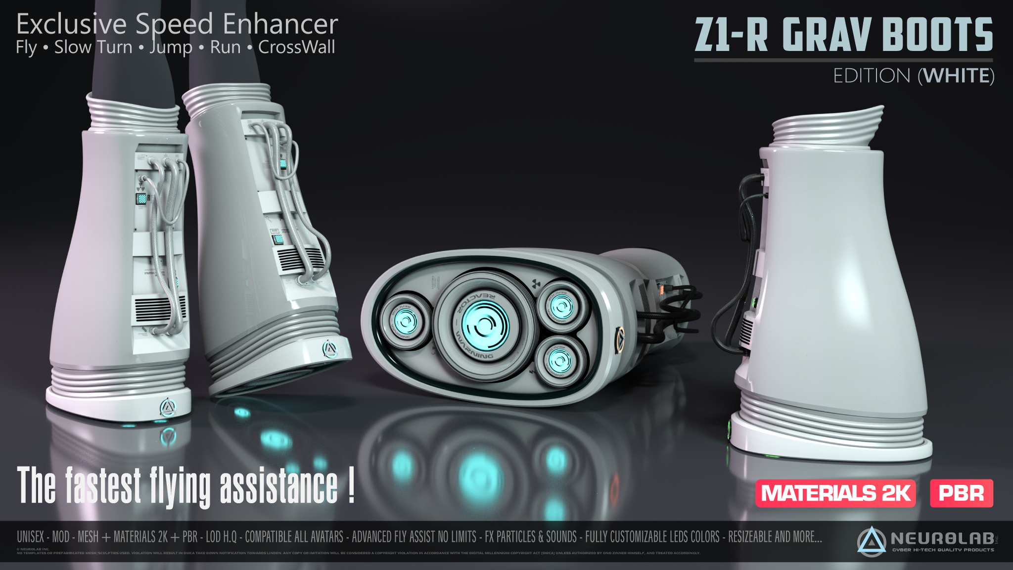 BOOTS Z1-R GRAV (Collection) [4.5 PBR] | NEUROLAB - Cyber